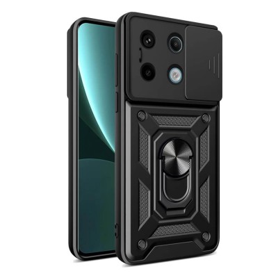 Bodycell Armor Slide Cover Case Xiaomi Note 13 5G Black
