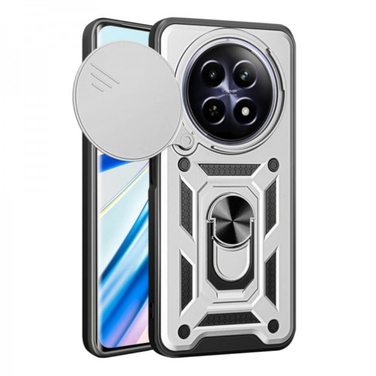 Bodycell Armor Slide Cover Case Realme 12 Pro/12 Pro Plus 5G Silver