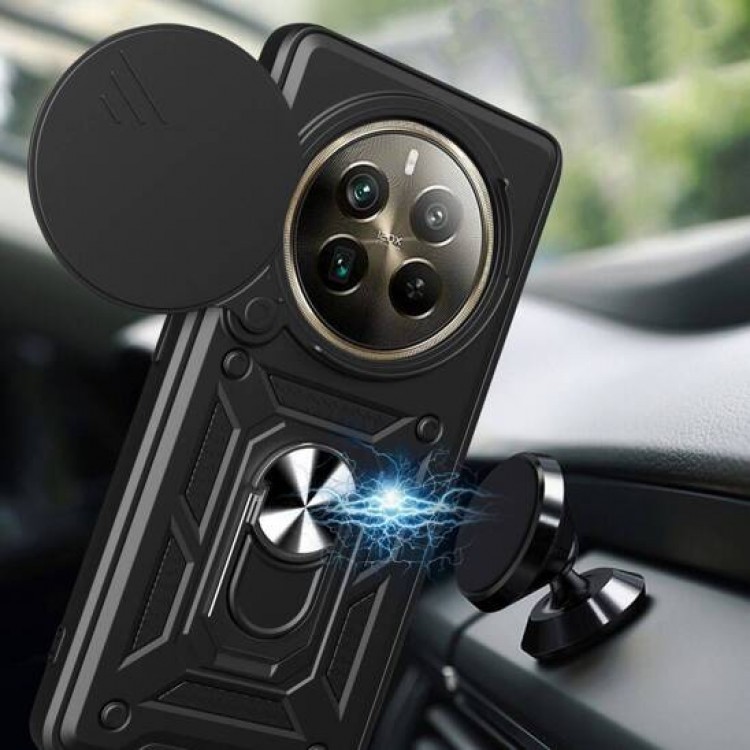 Bodycell Armor Slide Cover Case Realme 11  Pro 5G/11 Pro Plus 5G Black