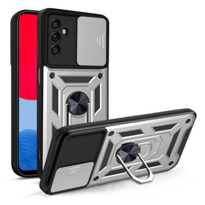 Bodycell Armor Slide Cover Case Samsung M15/F15 5G Silver