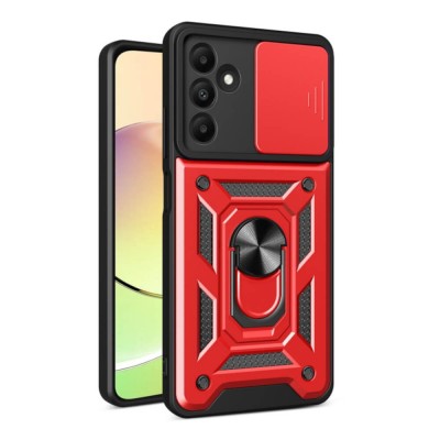 Bodycell Armor Slide Cover Case Samsung A16 5G Red