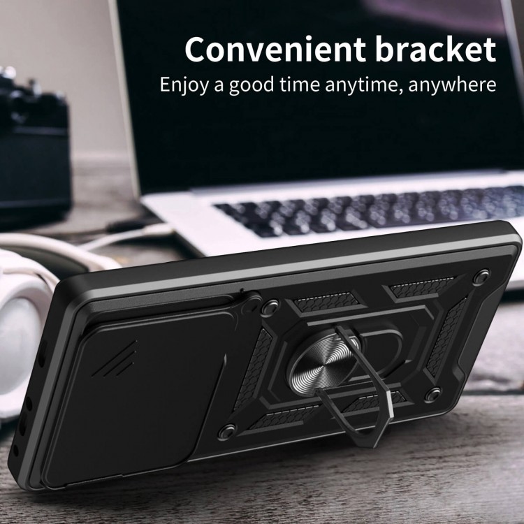 Bodycell Armor Slide Cover Case Xiaomi 14T 5G Black