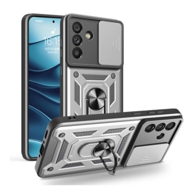 Bodycell Armor Slide Cover Case Samsung A56 5G Silver