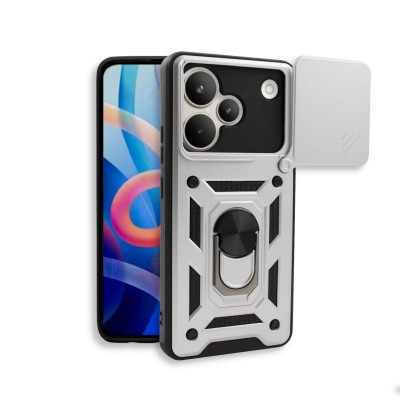Bodycell Armor Slide Cover Case Realme P4 5G Silver
