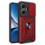 Bodycell Armor Slide Cover Case Xiaomi Poco F7 - Red