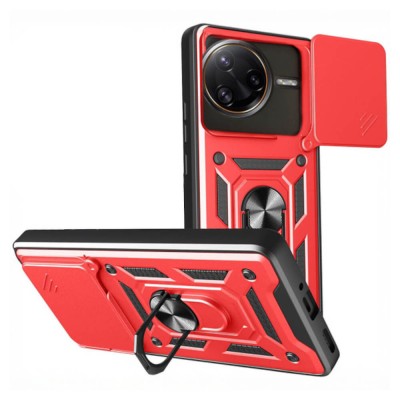 Bodycell Armor Slide Cover Case Xiaomi Poco F7 Ultra Red