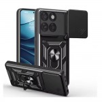 Bodycell Armor Slide Cover Case Motorola Edge 60 Fusion Black