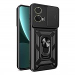 Bodycell Armor Slide Cover Case Motorola G86 5G Black
