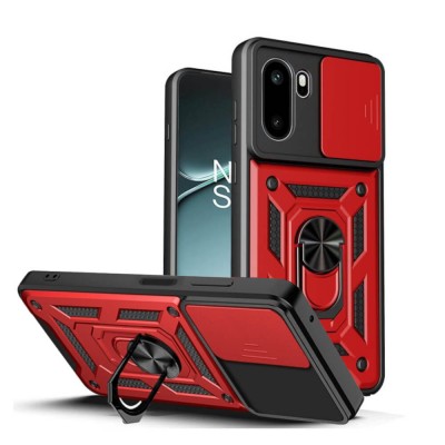 Bodycell Armor Slide Cover Case Oneplus 15R Red