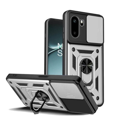 Bodycell Armor Slide Cover Case Oneplus 15R Silver
