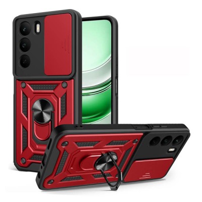 Bodycell Armor Slide Cover Case Realme C71 Red