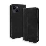 Bodycell Book Case Pu Leather iPhone 15 Plus Black