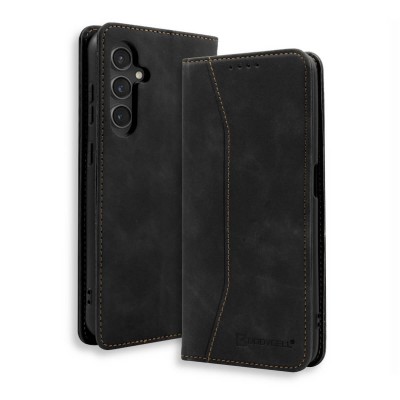 Bodycell Book Case Pu Leather Samsung S24 Plus Black