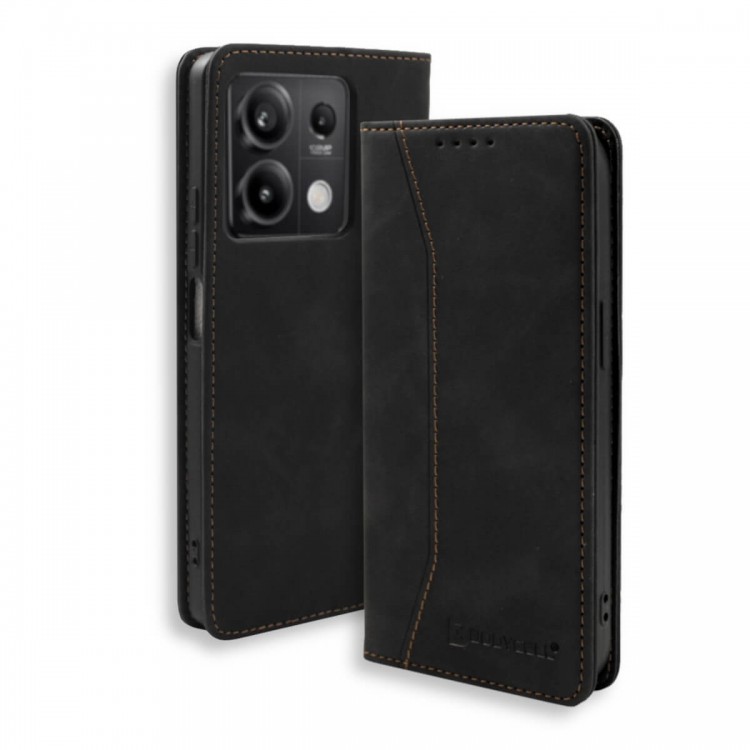 Bodycell Book Case Pu Leather Xiaomi Note 13 5G Black