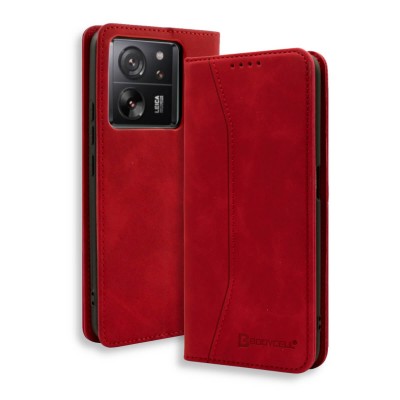 Bodycell Book Case Pu Leather Xiaomi 13T/13T Pro Red