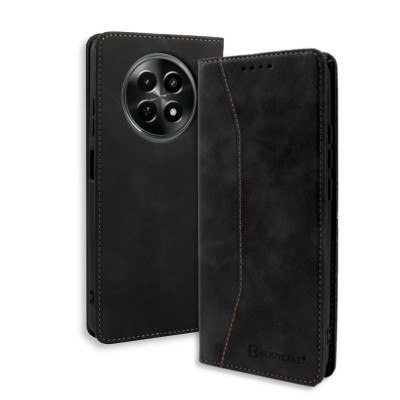 Bodycell Book Case Pu Leather Realme 12 5G/12X 5G Black