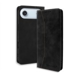 Bodycell Book Case Pu Leather iPhone Air Black