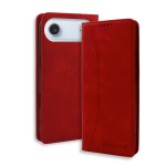 Bodycell Book Case Pu Leather iPhone Air Red