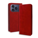Bodycell Book Case Pu Leather iPhone 17 Pro Max Red