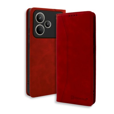 Bodycell Book Case Pu Leather Realme P4 5G Red Bodycell Book Case Pu Leather Realme P4 5G Red
