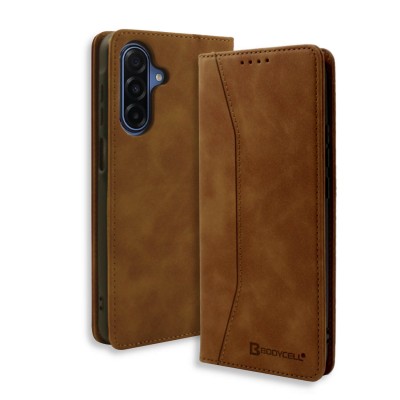 Bodycell Book Case Pu Leather Samsung A17 Brown Bodycell Book Case Pu Leather Samsung A17 Brown