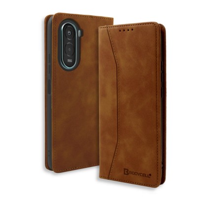 Bodycell Book Case Pu Leather Xiaomi Poco M7 4G/M7 Plus Brown Bodycell Book Case Pu Leather Xiaomi Poco M7 4G/M7 Plus Brown