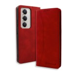 Bodycell Book Case Pu Leather Xiaomi Redmi 15 4G Red