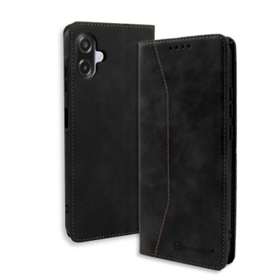 Bodycell Book Case Pu Leather Samsung A07 4G Black Bodycell Book Case Pu Leather Samsung A07 4G Black