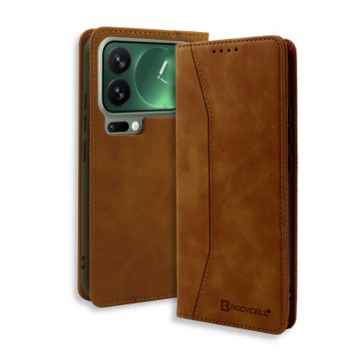 Bodycell Book Case Pu Leather Xiaomi 17 Pro Max Brown Bodycell Book Case Pu Leather Xiaomi 17 Pro Max Brown