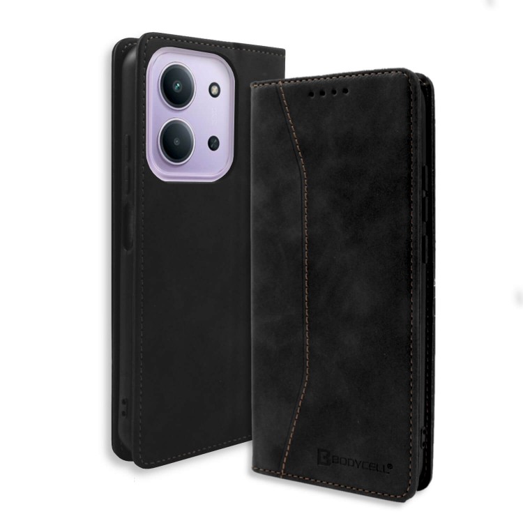 Bodycell Book Case Pu Leather Xiaomi Redmi 15C 5G Black