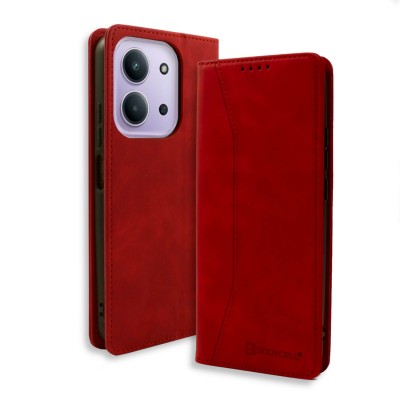 Bodycell Book Case Pu Leather Xiaomi Redmi 15C 5G Red