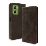 Bodycell Book Case Pu Leather Motorola G06 4G Black