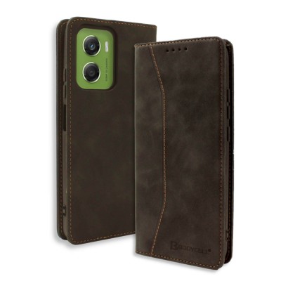 Bodycell Book Case Pu Leather Motorola G06 4G Black