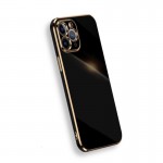 Bodycell Gold Plated Silicon iPhone 11 Pro  Black