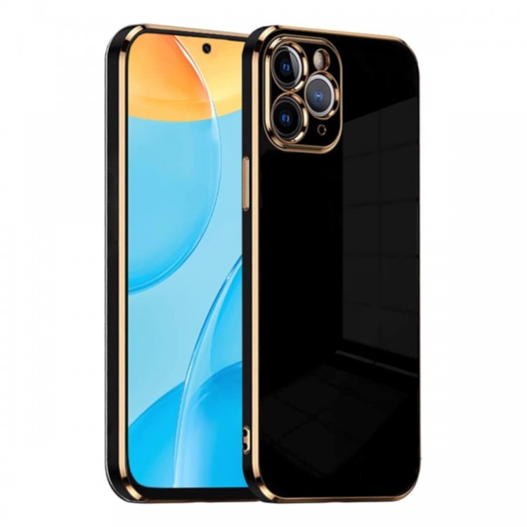 Bodycell Gold Plated Silicon iPhone 11 Pro  Black