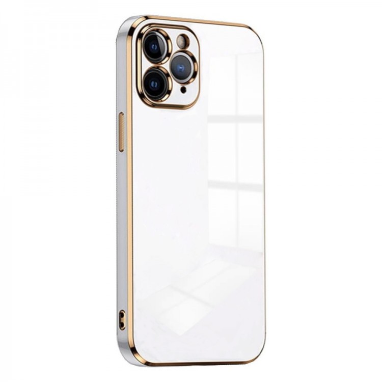 Bodycell Gold Plated Silicon iPhone 11 Pro  White