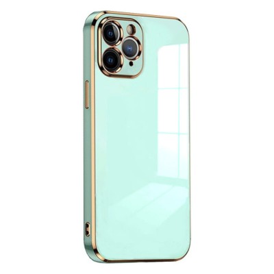 Bodycell Gold Plated Silicon iPhone 11 Pro Max Mint Green