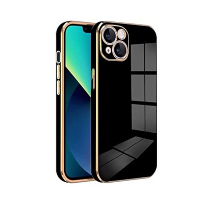 Bodycell Gold Plated Silicon iPhone 14  Black