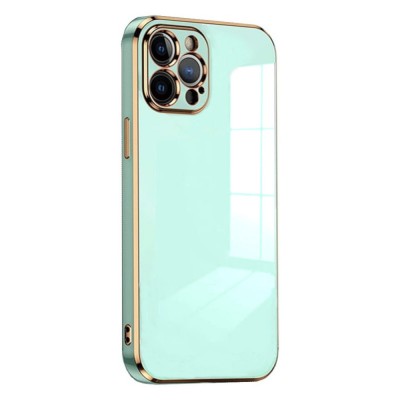 Bodycell Gold Plated Silicon iPhone 14 Pro  Mint Green