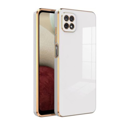 Bodycell Gold Plated Silicon Samsung A22 5G White