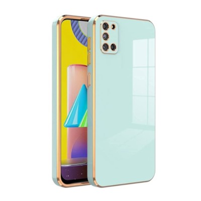 Bodycell Gold Plated Silicon Samsung A31 Mint Green