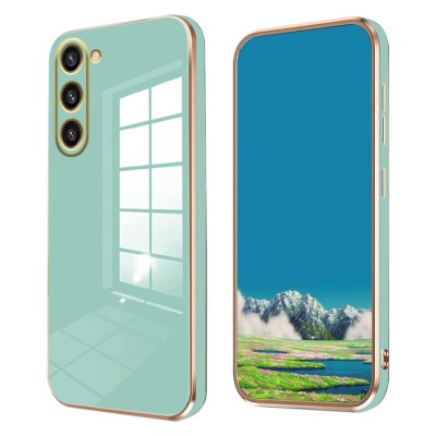Bodycell Gold Plated Silicon Samsung S23  Mint Green