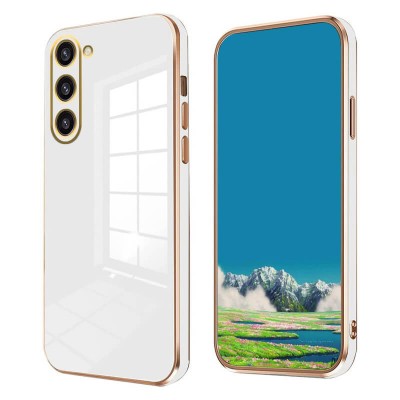 Bodycell Gold Plated Silicon Samsung S23 Plus White
