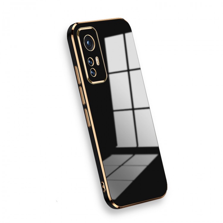 Bodycell Gold Plated Silicon Xiaomi 12 Pro Black
