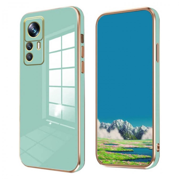 Bodycell Gold Plated Silicon Xiaomi 12T/12T Pro Mint Green