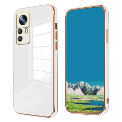 Bodycell Gold Plated Silicon Xiaomi 12T/12T Pro White