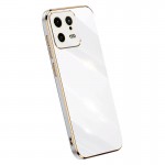 Bodycell Gold Plated Silicon Xiaomi 13  White