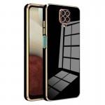 Bodycell Gold Plated Silicon Xiaomi Note 9s/9 Pro/9 Pro Max Black