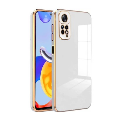 Bodycell Gold Plated Silicon Xiaomi Note 11 Pro/11 Pro 5G White