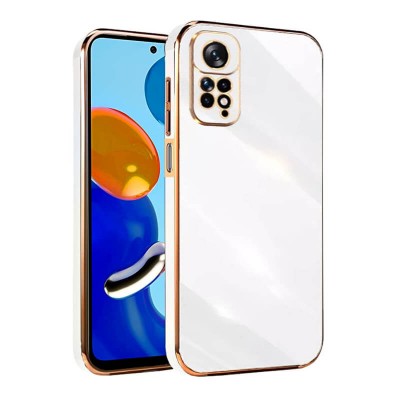 Bodycell Gold Plated Silicon Xiaomi Note 11/11s White